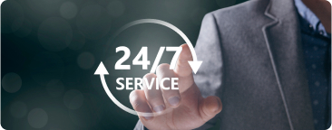 24/7 Emergency Support