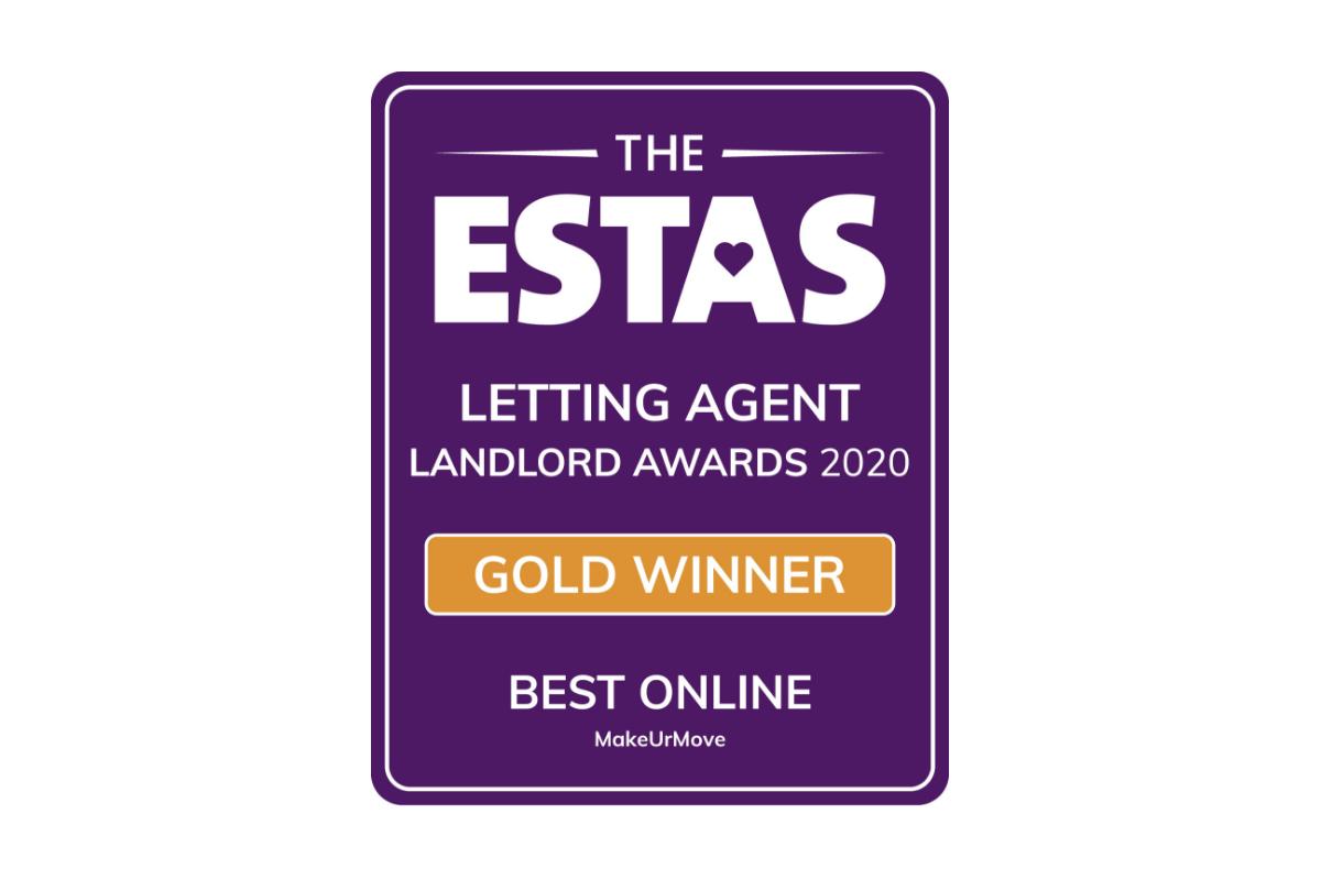 Gold Winners – Best Online Letting Agent 2020